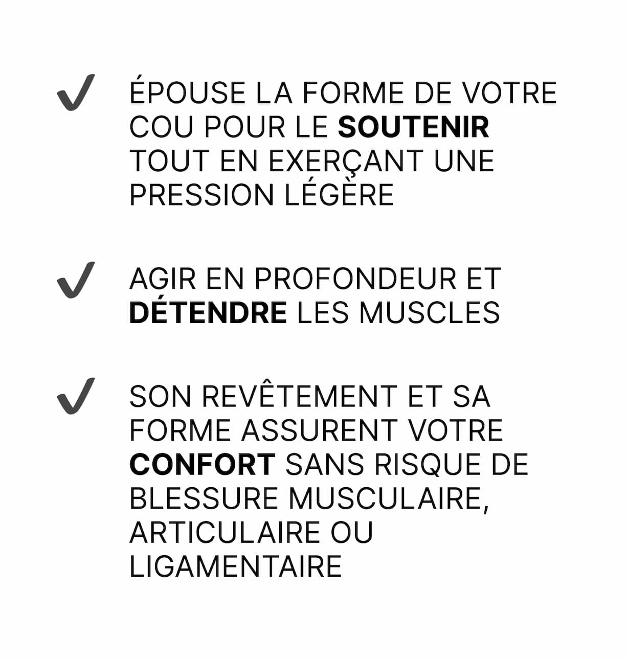 PLUS DE MASSAGES