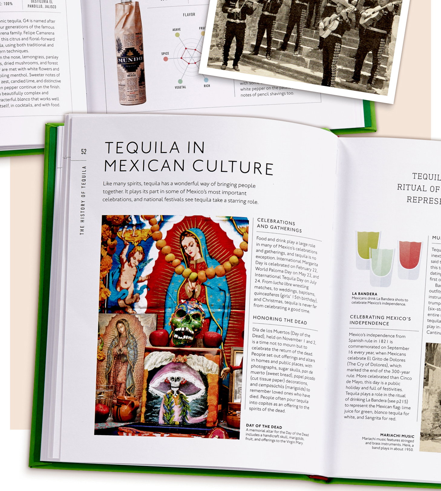 Interior pages from Tequila: A Tasting Course.