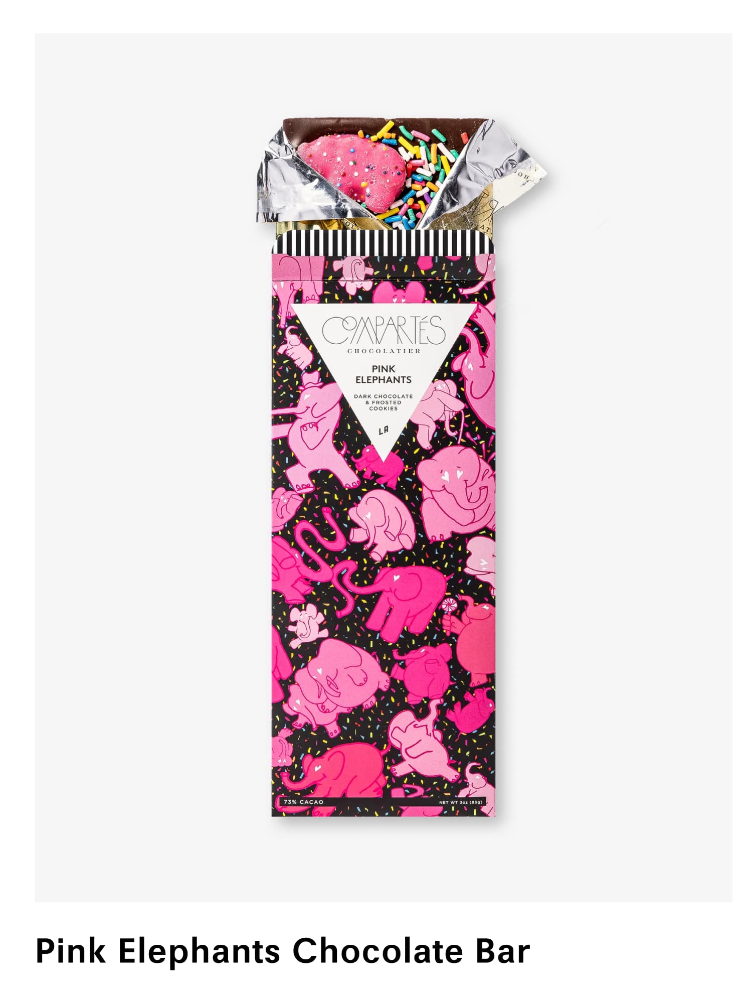 Pink Elephants Chocolate Bar