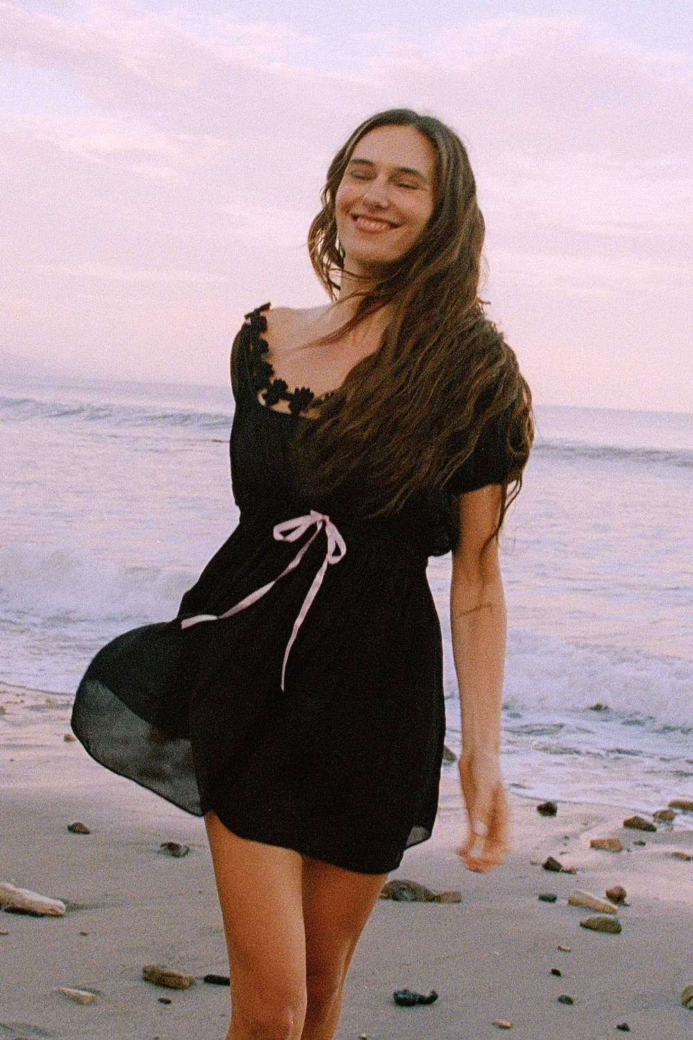Image of x Devon Lee Carlson Marie Baby Doll Dress - All Nighter