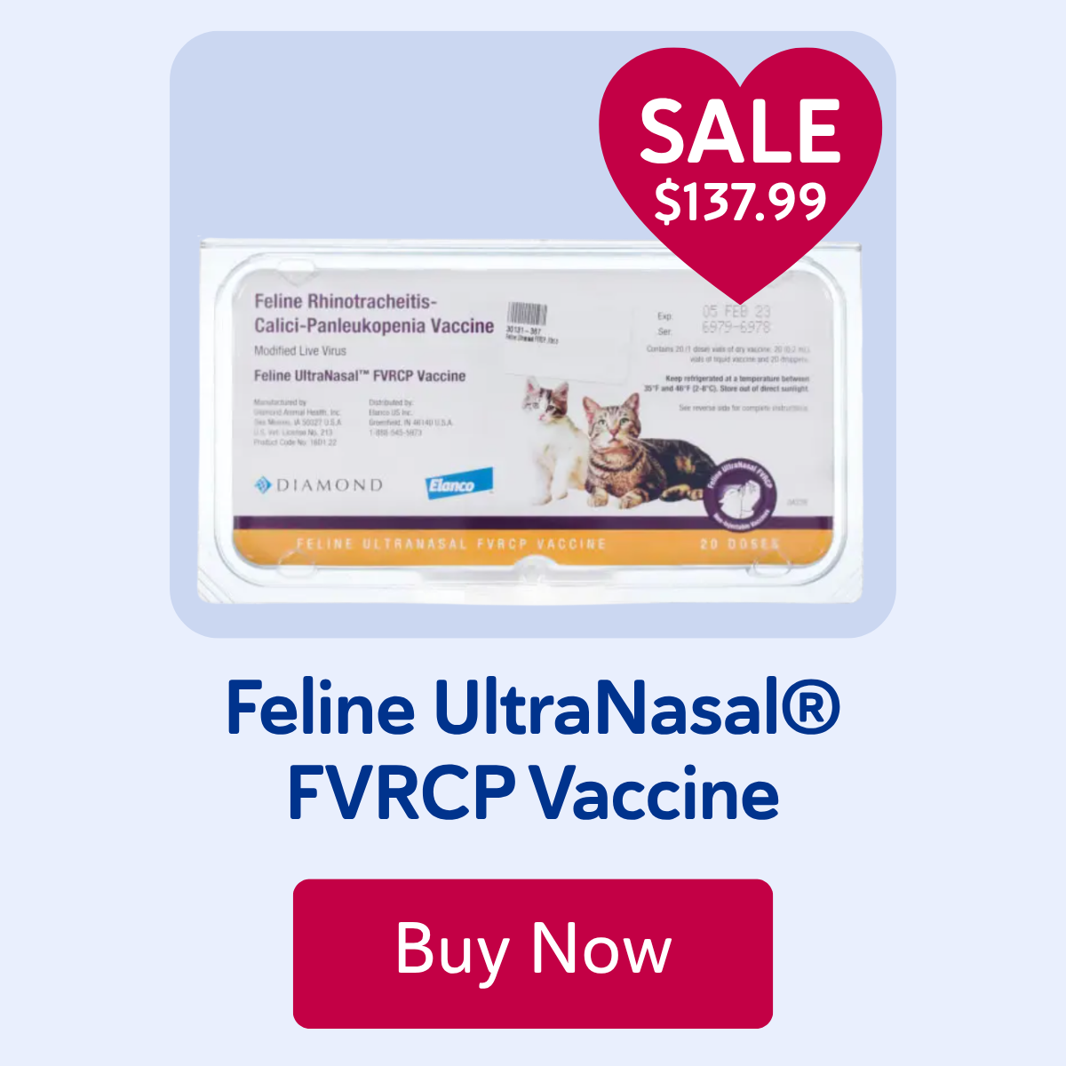 Feline UltraNasal® FVRCP Vaccine