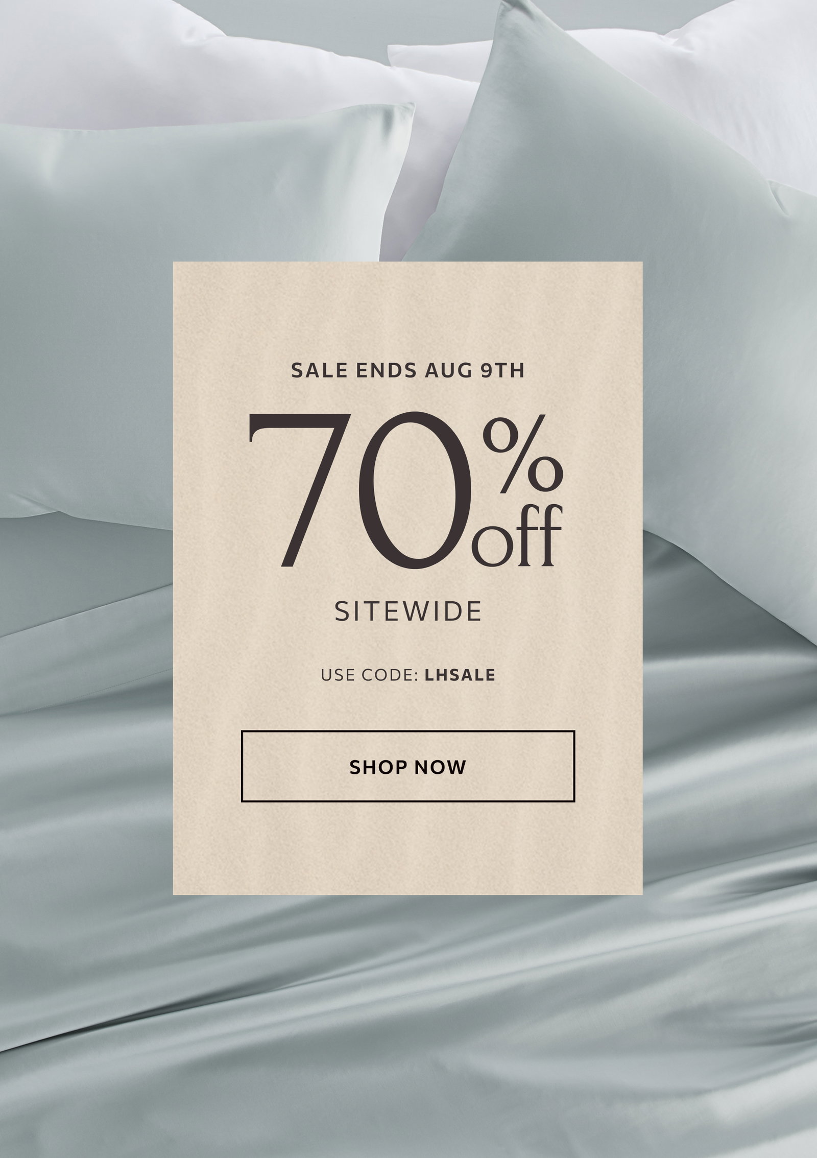 Enjoy 70% off sitewide plus free shipping & returns with offer code LHSALE.