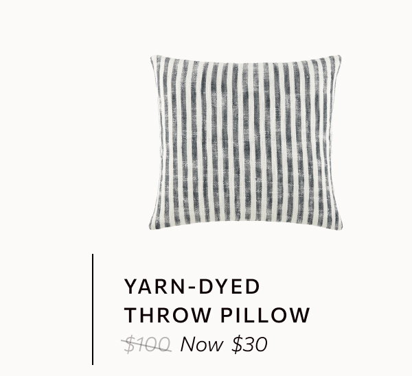 Solid & patterned decor throw pillows.