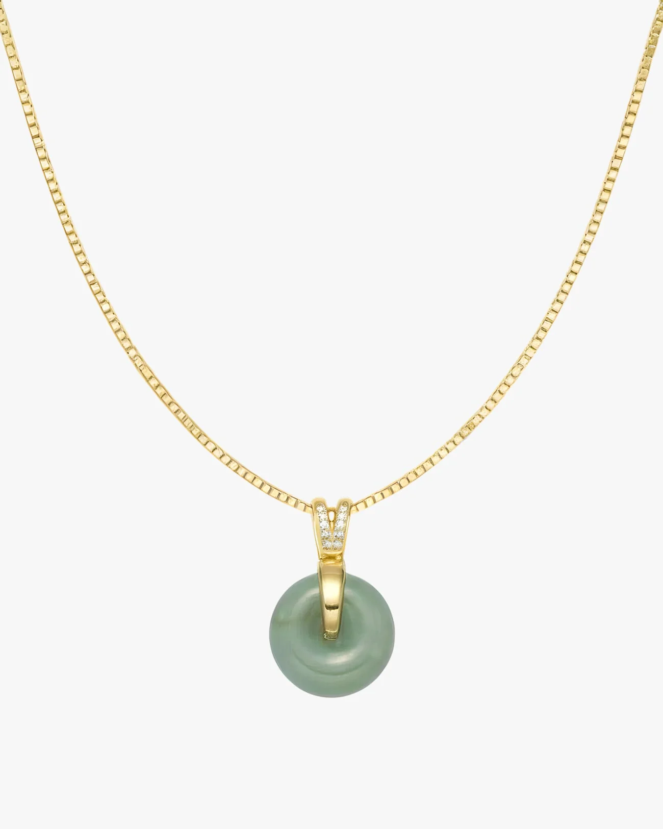Image of Harmony Jade Pendant Necklace