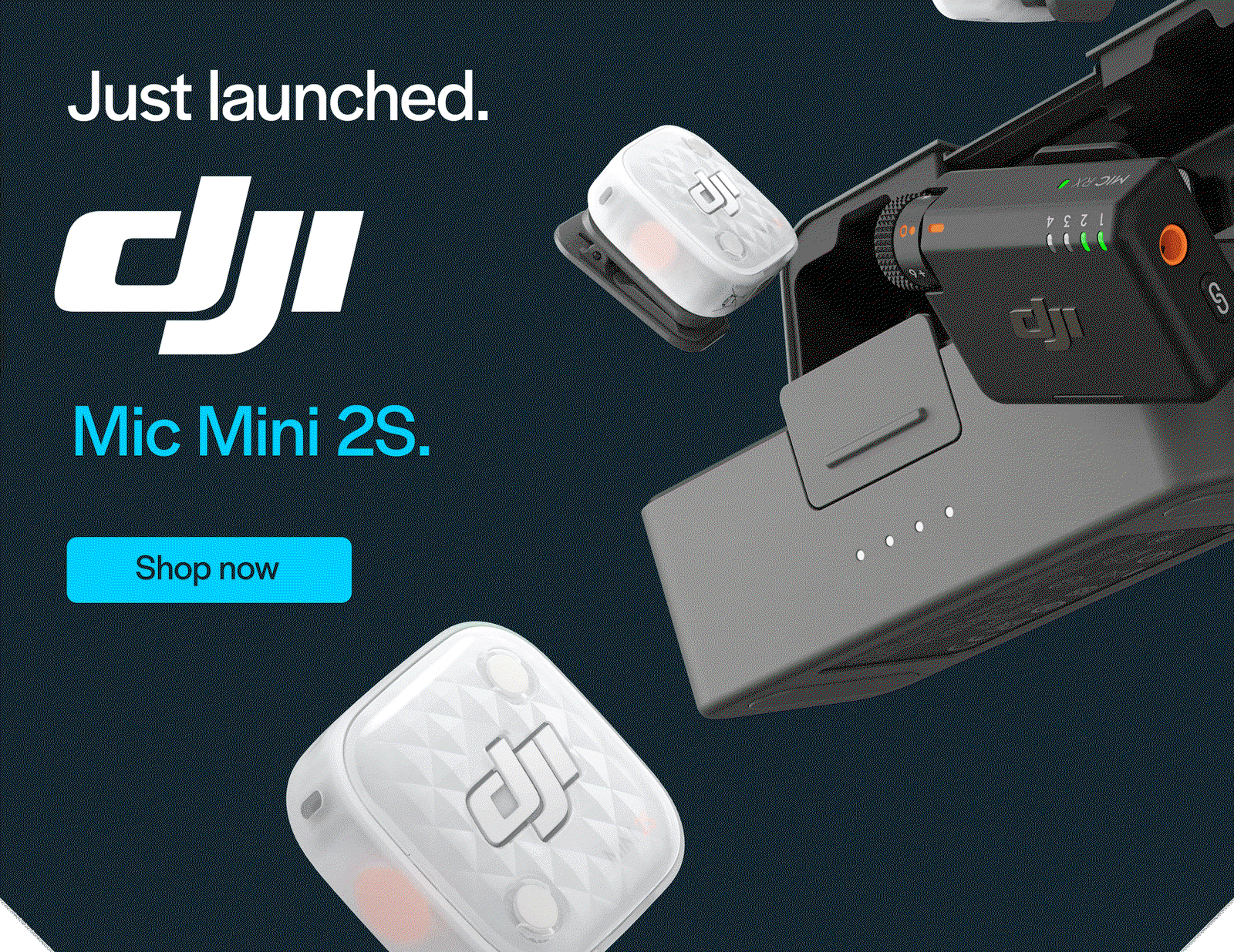 Just launched. DJI Mic Mini 2S.