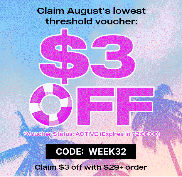 Claim August’s lowest threshold voucher