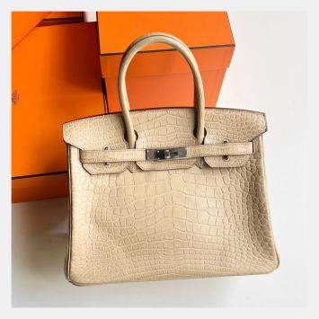 Birkin 30 Poussiere Niloticus 