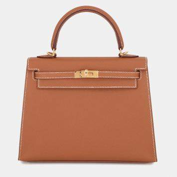 Kelly Sellier 25 Gold Epsom Le