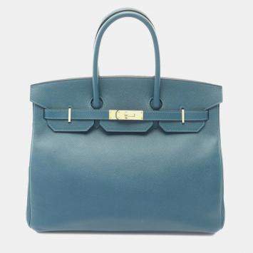 Birkin Retourne 35 Malachite E