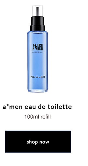 a*men eau de toilette 100ml refill. shop now