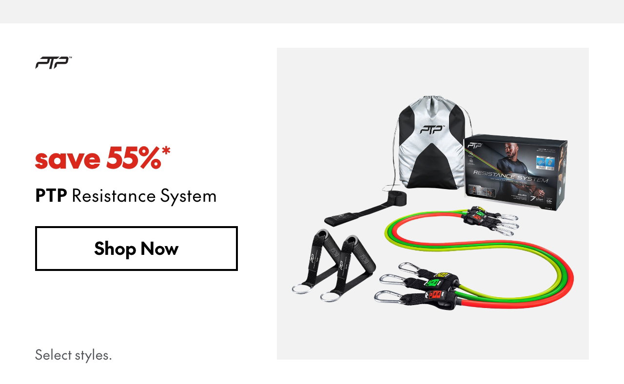 PTP Resistance System
save 55%
Our regular price. Select styles.