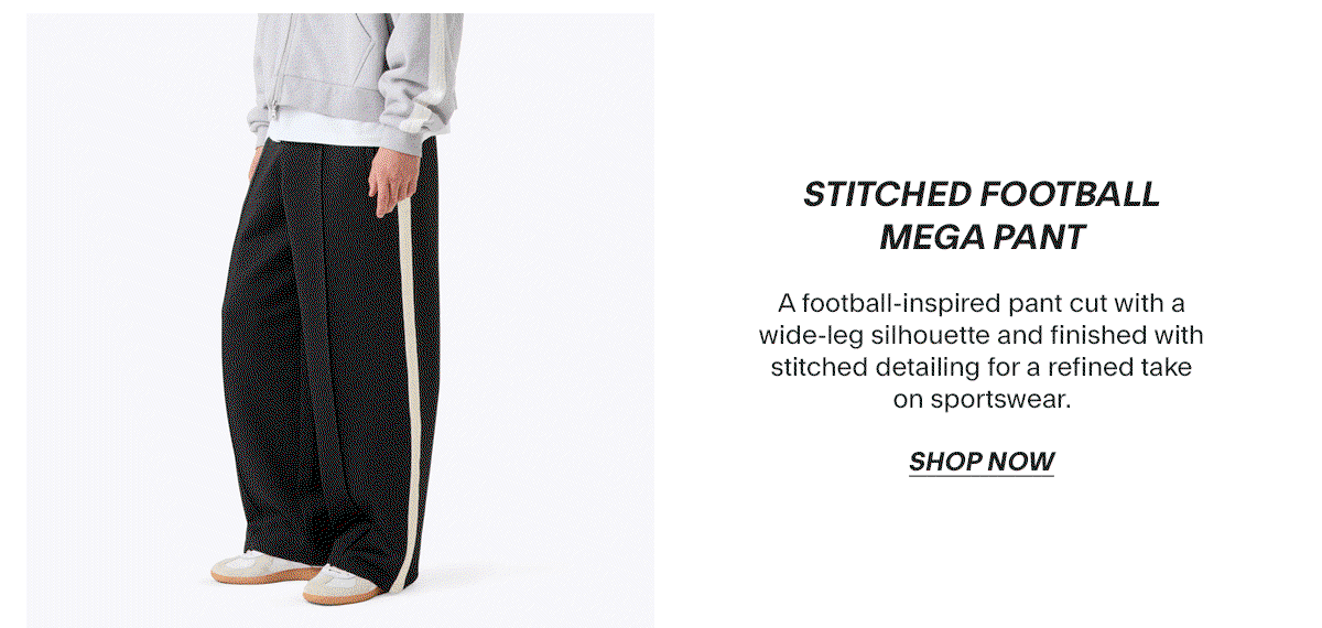 Stitched Football Mega Pants