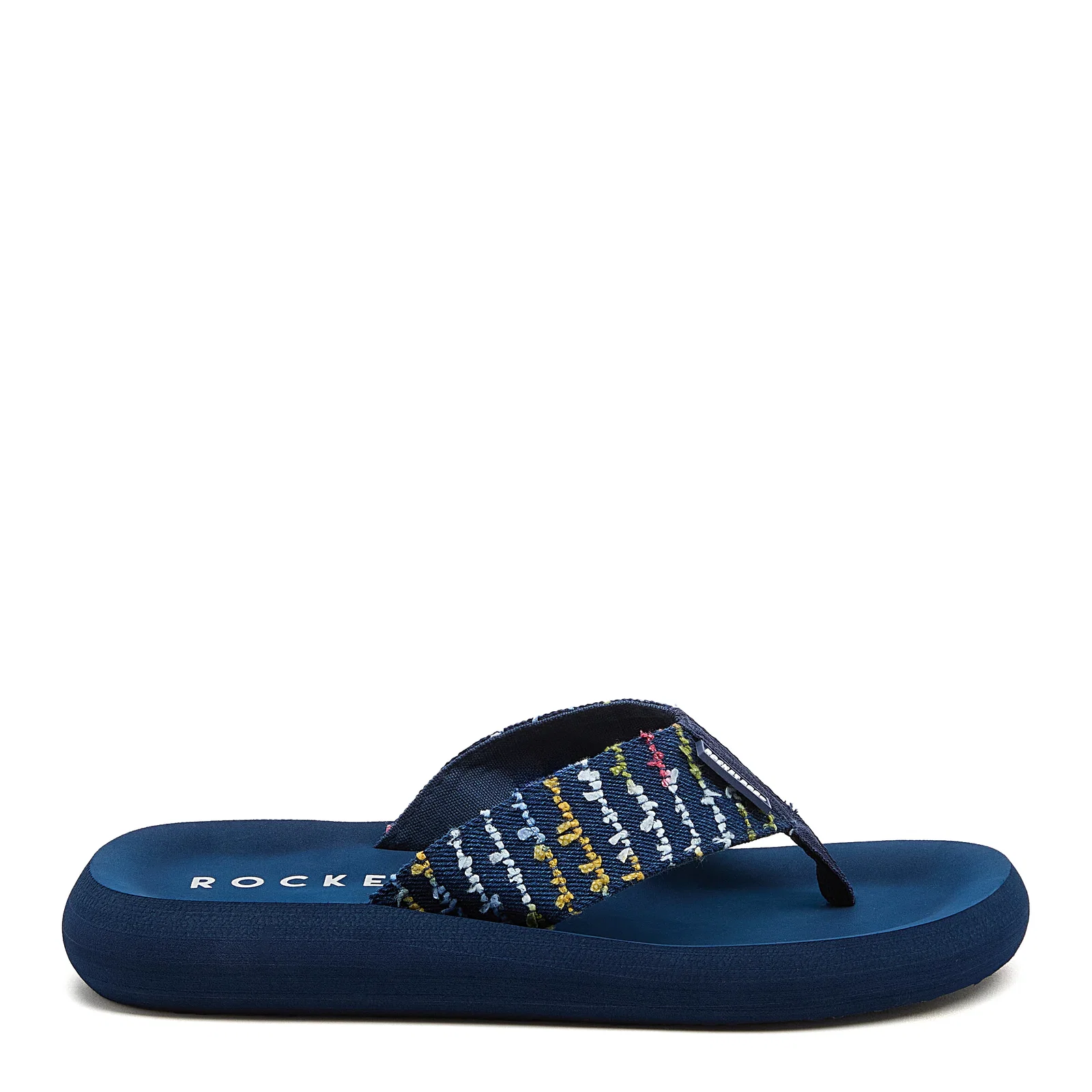 Image of Spotlight Navy Multi Flip Flops