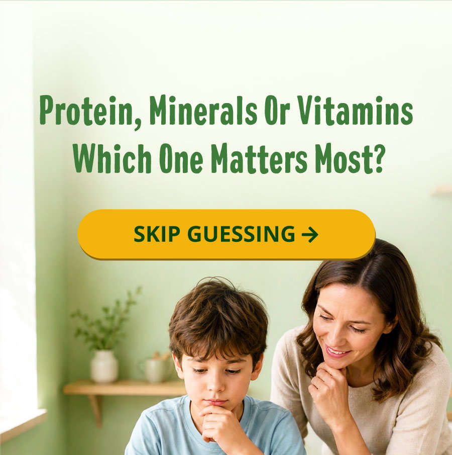 Protein, Minerals Or Vitamins Which One Matters Most? | SKIP GUESSING →