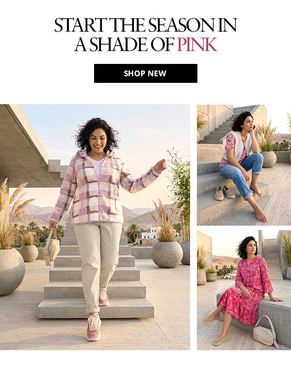 Start the season in shade of pink