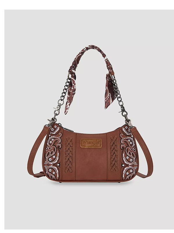 Bandana Print Shoulder Bag