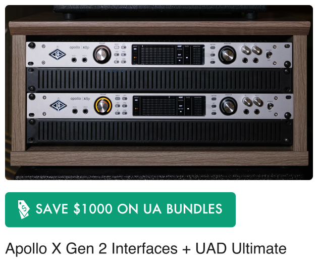 Save $1000 On Universal Audio Bundles