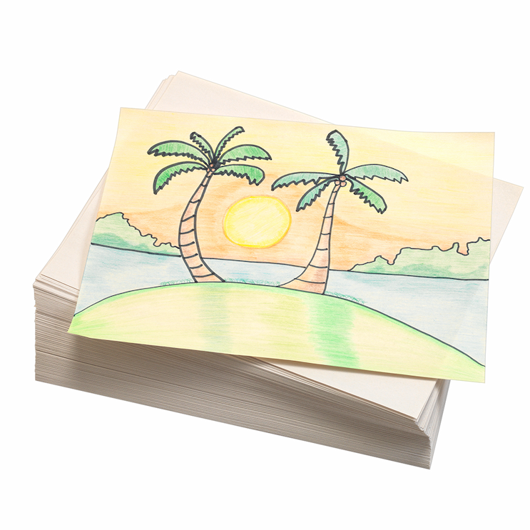 Newsprint Easel Paper - 9" x 12", 500 Sheets
