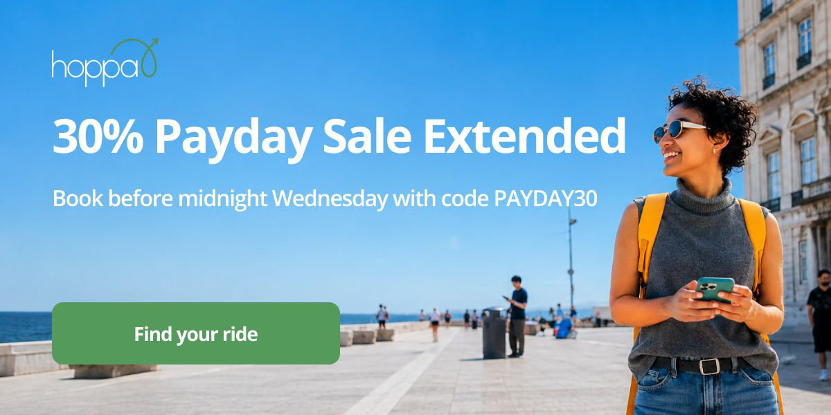 Payday Sale extended - 30% off transfers worldwide with code PAYDAY30