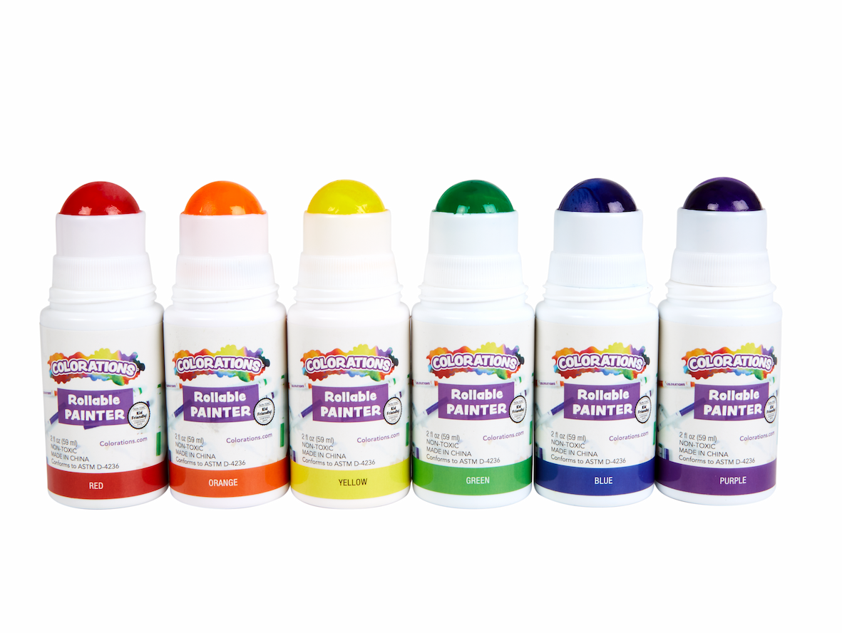 Colorations® Rollable Painters - Set of 6
