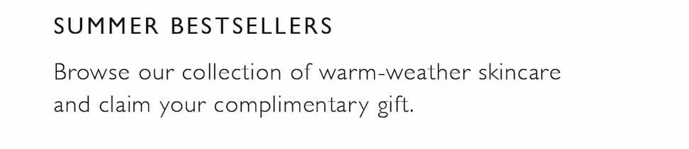 Summer Bestsellers