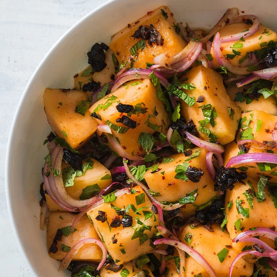 Cantaloupe Salad