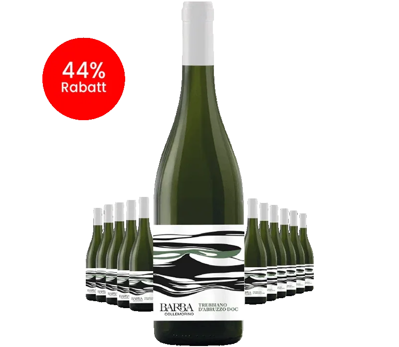 Paket 12 Flaschen Barba Collemorino Trebbiano