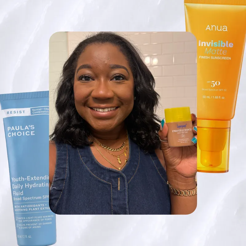 editors test the best sunscreens for oily skin