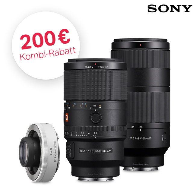 Sony Telekonverter Kombi-Aktion