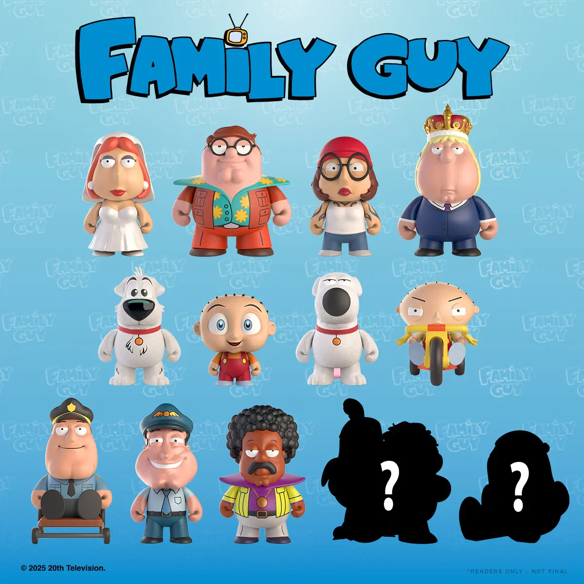 Image of Family Guy: Freakin' Sweet 3” Vinyl Mini Figure Blind Box Series
