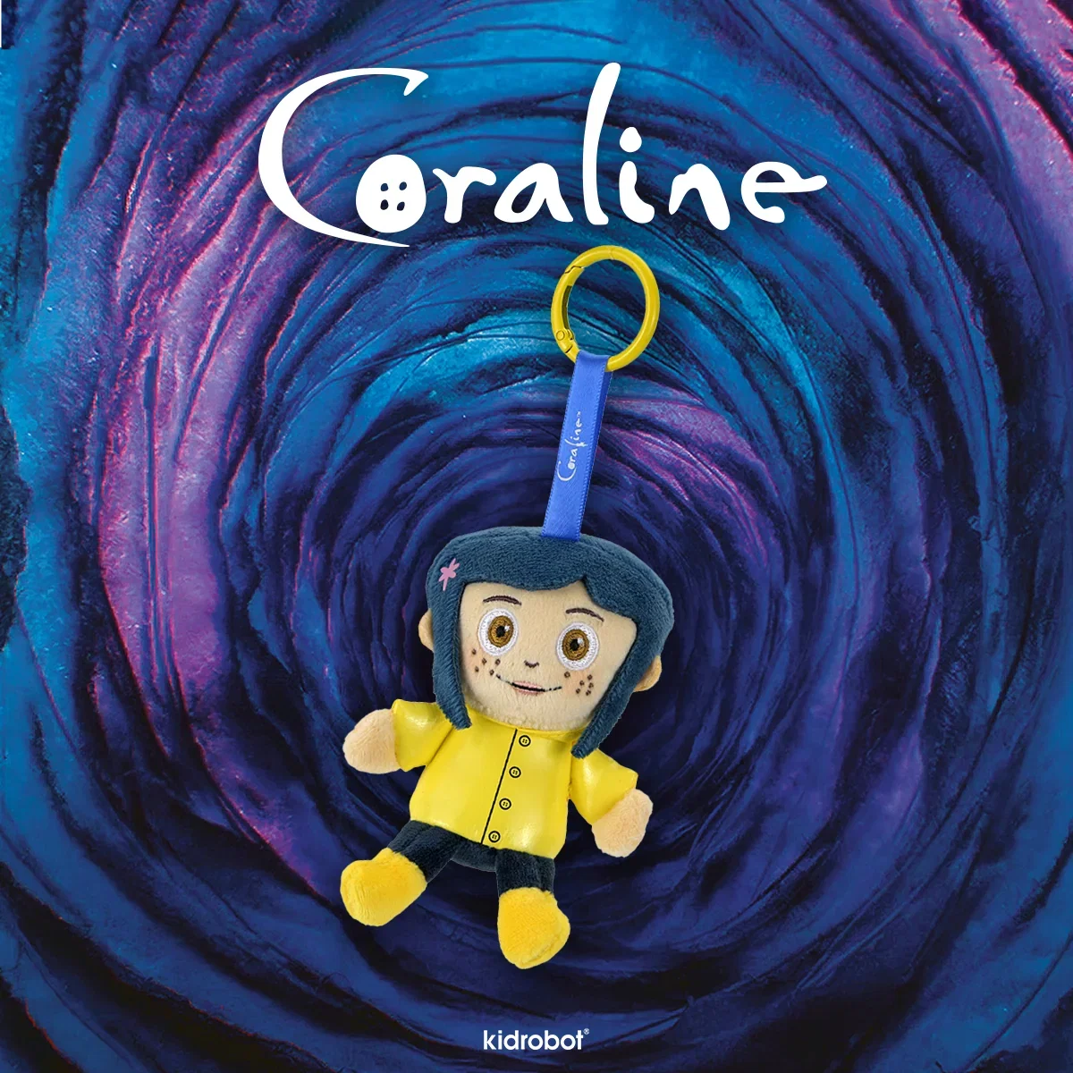 Image of Coraline - Coraline Plush Charm (PRE-ORDER)