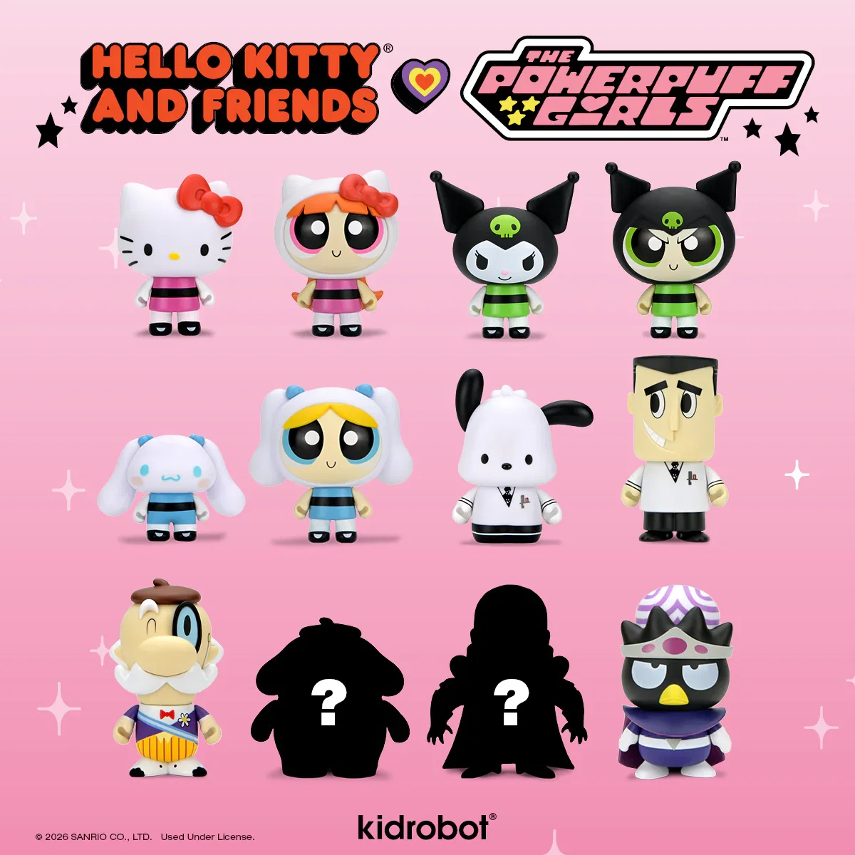 Image of Hello Kitty® and Friends x The Powerpuff Girls - Blind Box Vinyl Mini Figure Series