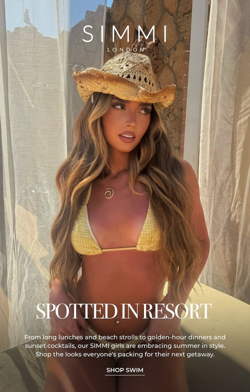 Spotted in resort
