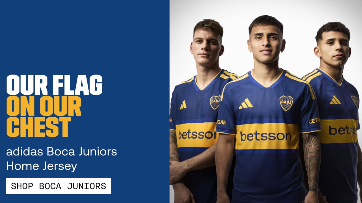 NEW adidas Boca Juniors Home Jersey