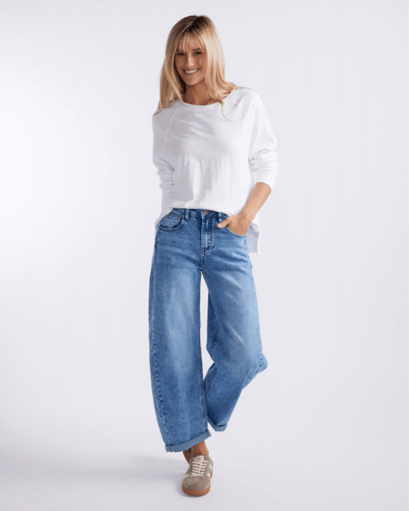 Idaho Barrel Jean - Denim