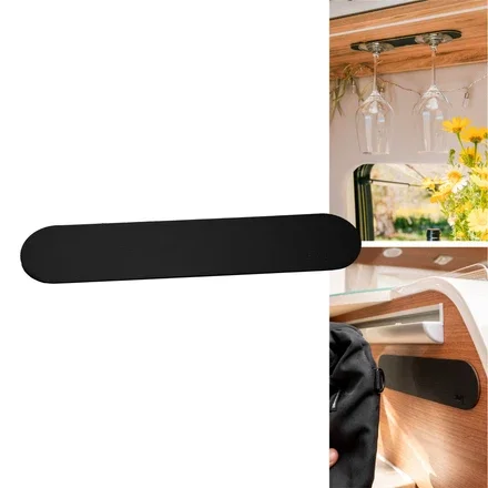 silwy Black Metal Strip 25 cm long