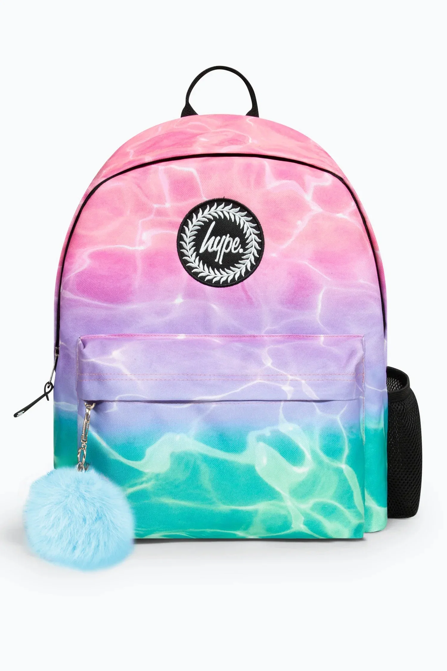 Image of Hype Pink/Turquoise Pastel Pool Iconic Girls School Backpack