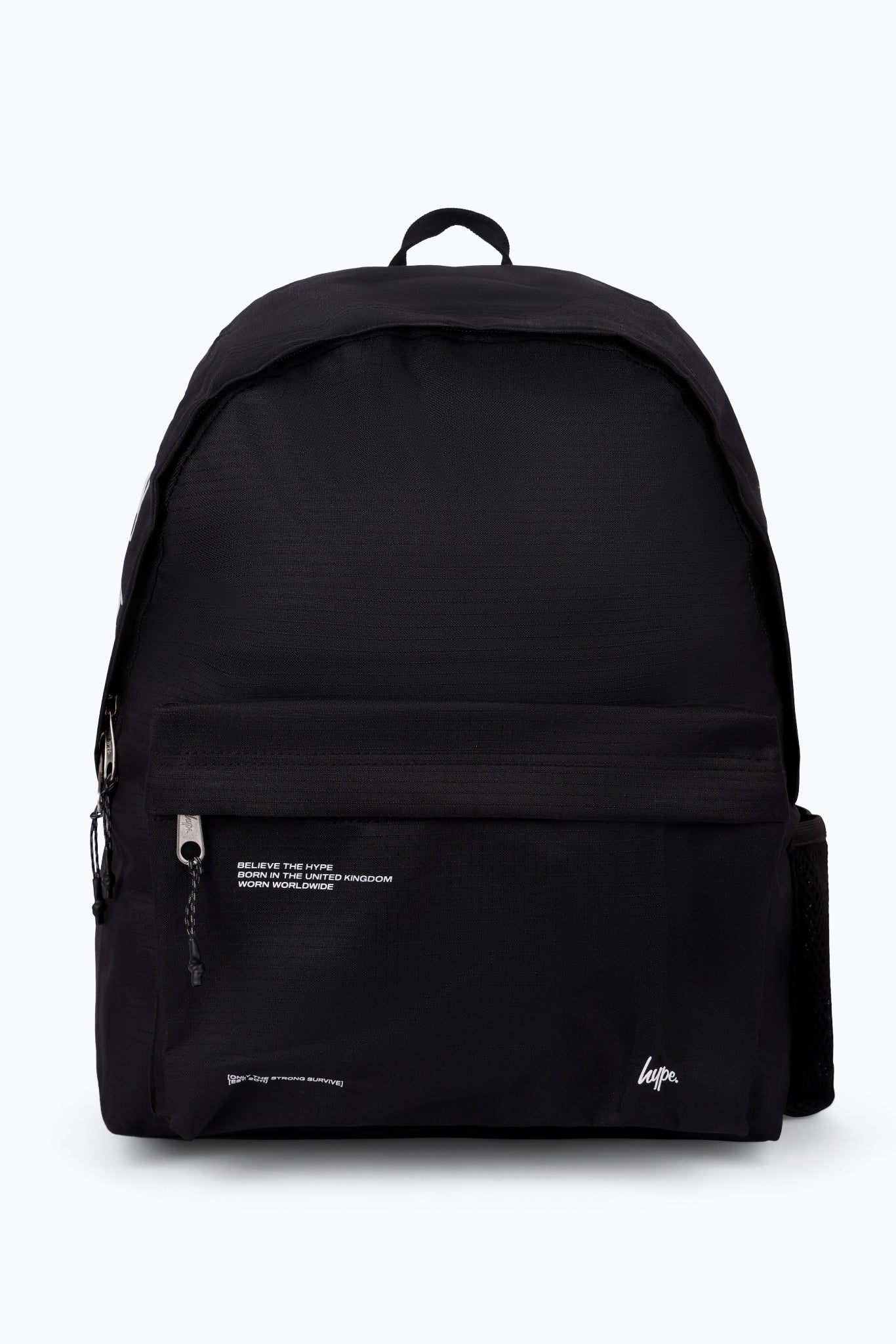 Image of Hype Unisex Black Ripstop Tech Backpack