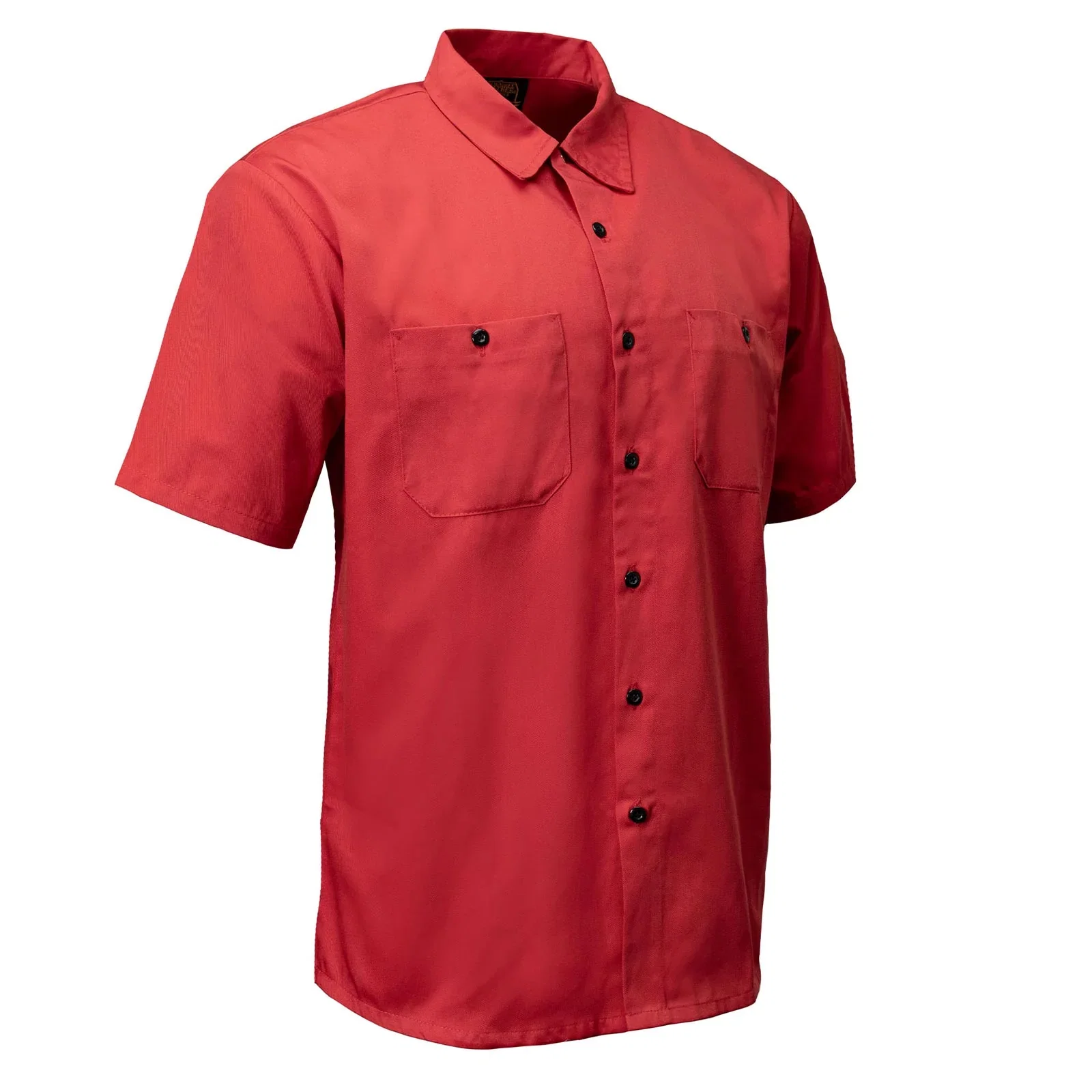 Image of MMCC Men's Super Duty Red Mechanic Shirt - Microfiber Panel - MDM11663