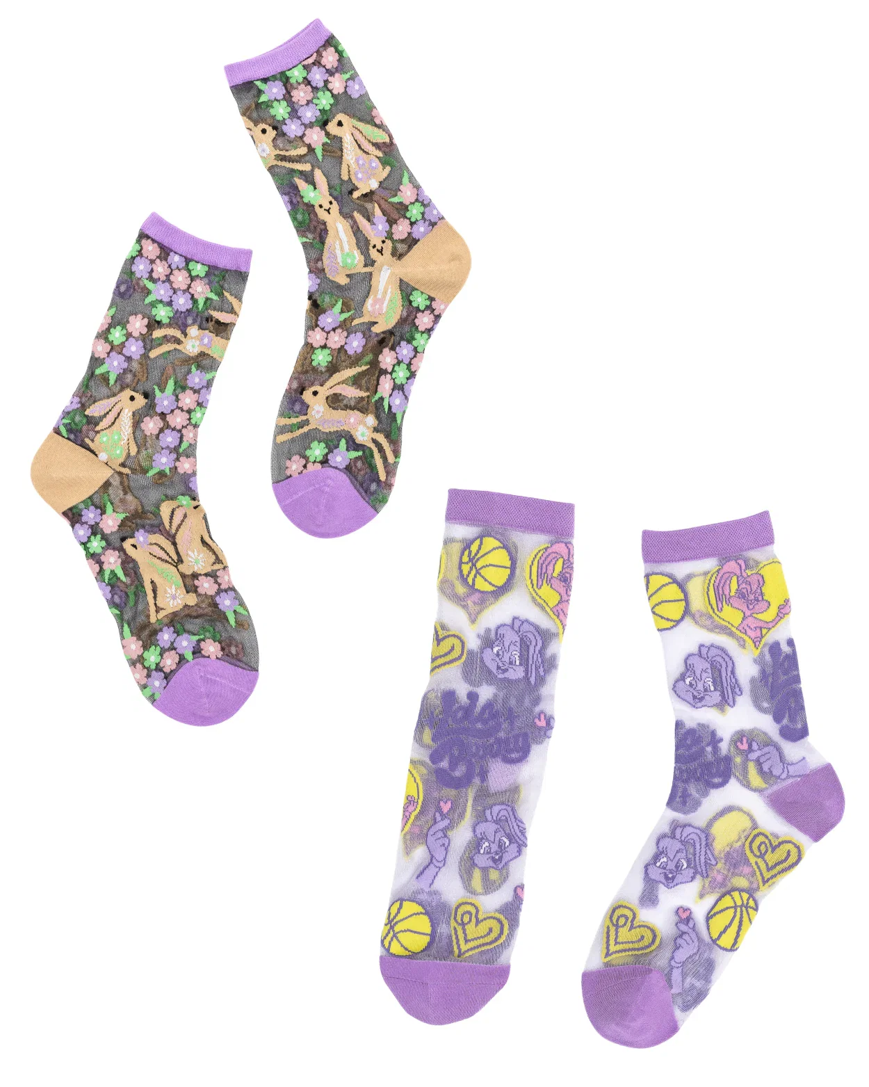 Image of Rabbit Lovers Sheer Socks Bundle