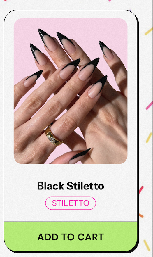 Black Stiletto. Add to Cart