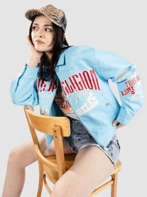 Branded Pu Varsity Jacket