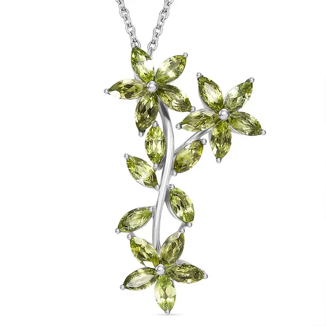 Natürlicher Peridot Anhänger