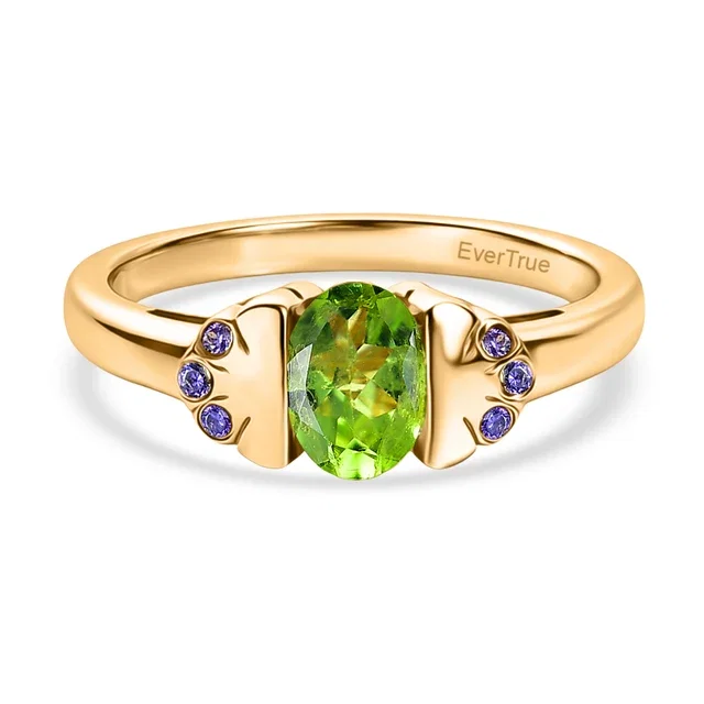EVER TRUE Peridot & Zirkonia Ring