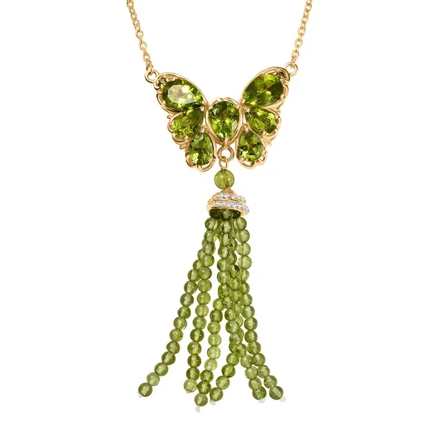 D'Joy Peridot Halskette