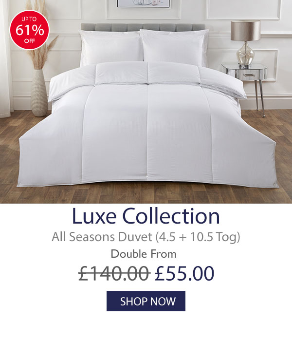 Luxe Collection All Seasons Duvet (4.5 + 10.5 Tog)