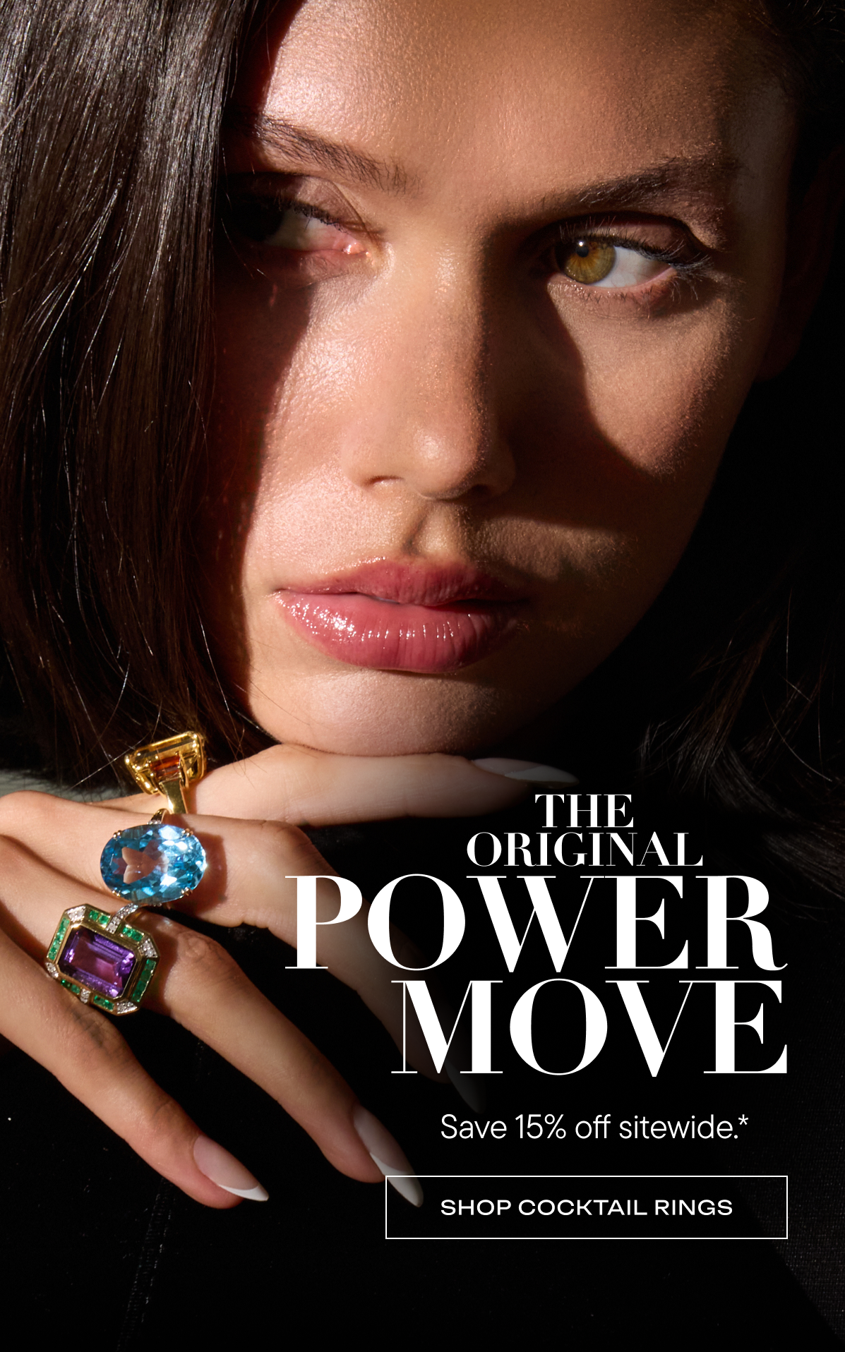 The original power move. Shop Cocktail Rings