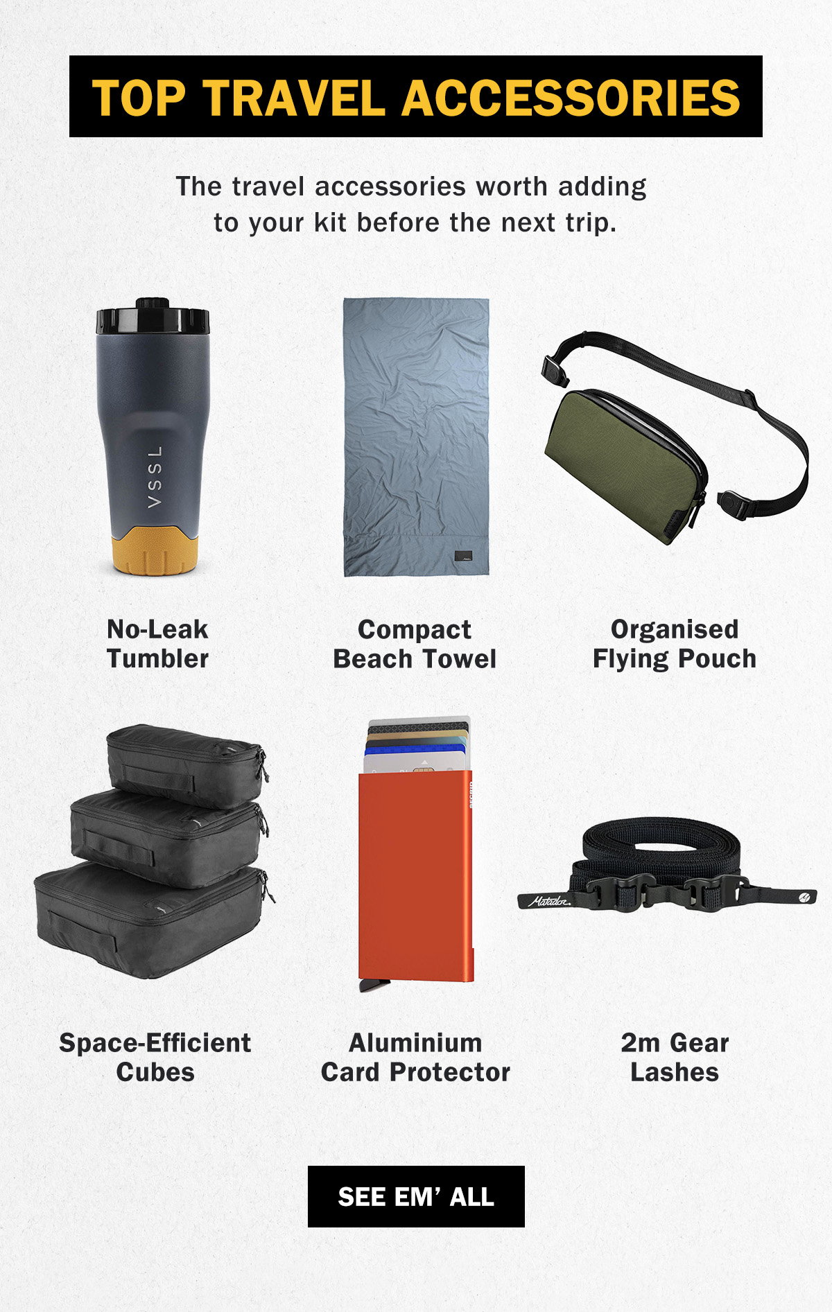 Top Travel Accessories | Top Finds | WildBounds