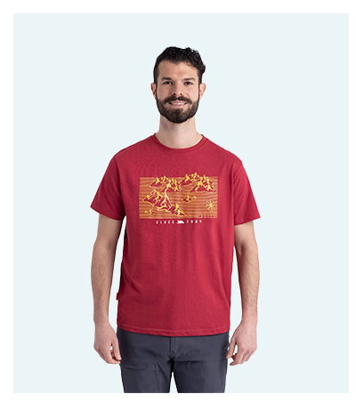 Mens Casual Round Neck T-Shirt Manny