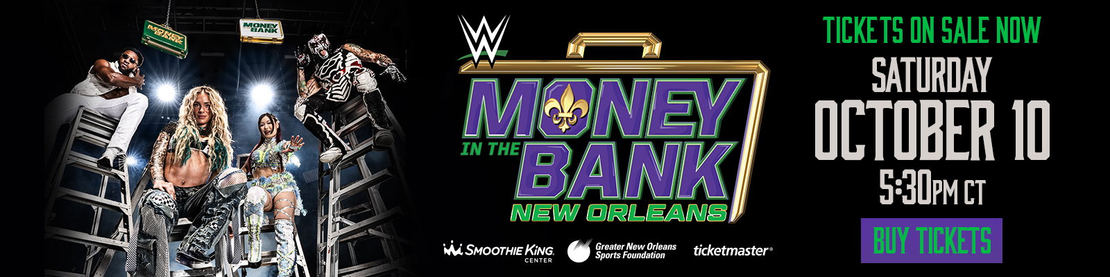 Money in the Bank tickets on sale now